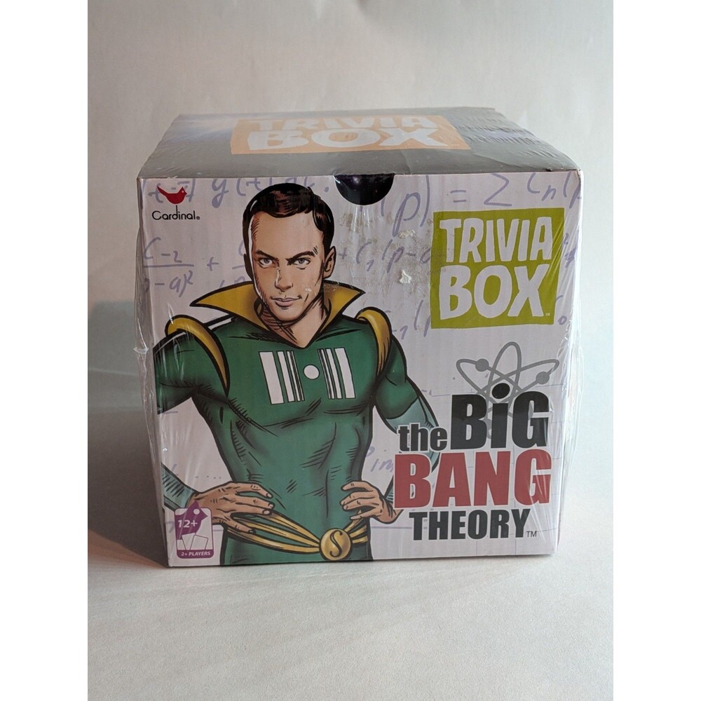 The Big Bang Theory Trivia Box By Cardinal NEW SEALED